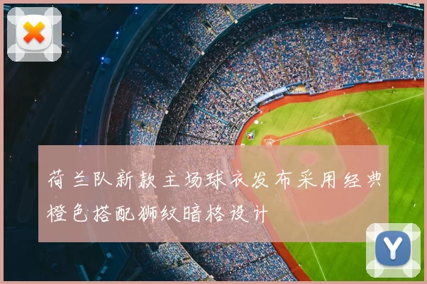 荷兰队新款主场球衣发布采用经典橙色搭配狮纹暗格设计